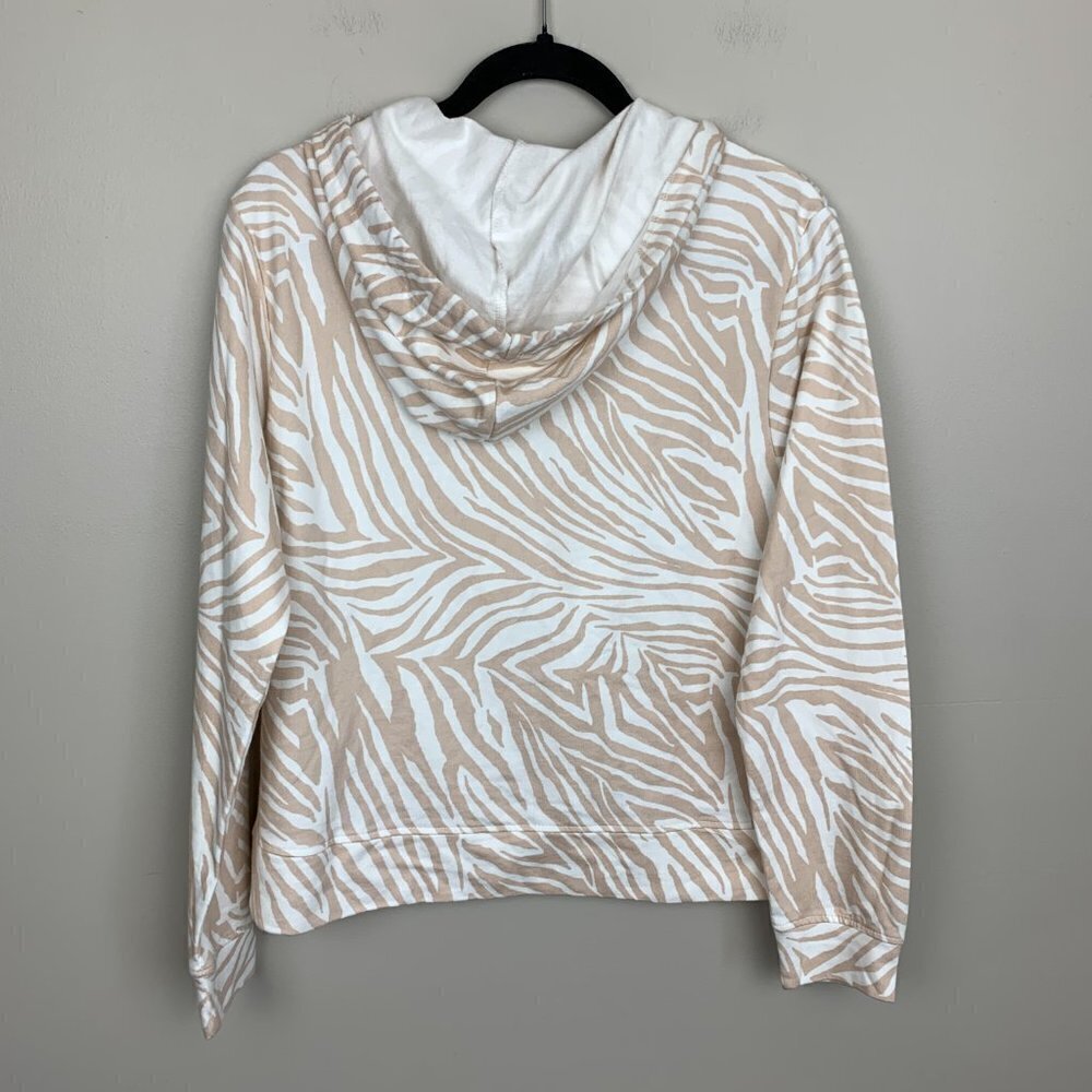 C&C California Leopard Print Tied Front Hoodie - … - image 6